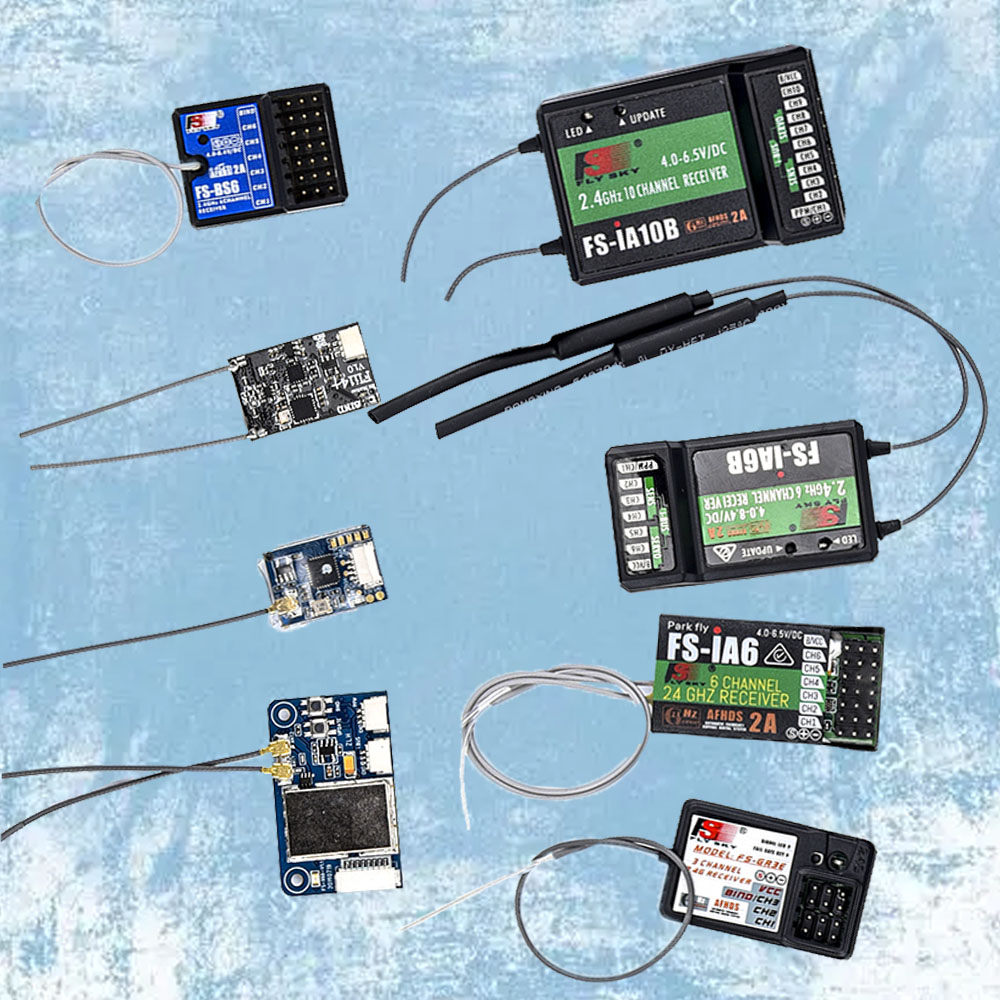 Drone Receiver - Flysky RC Receiver FS-IA6 IA6B IA10B