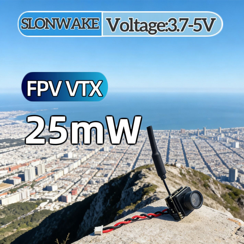 Drone Transmitter - SLONWAKE FPV 25mW power simulation VTX