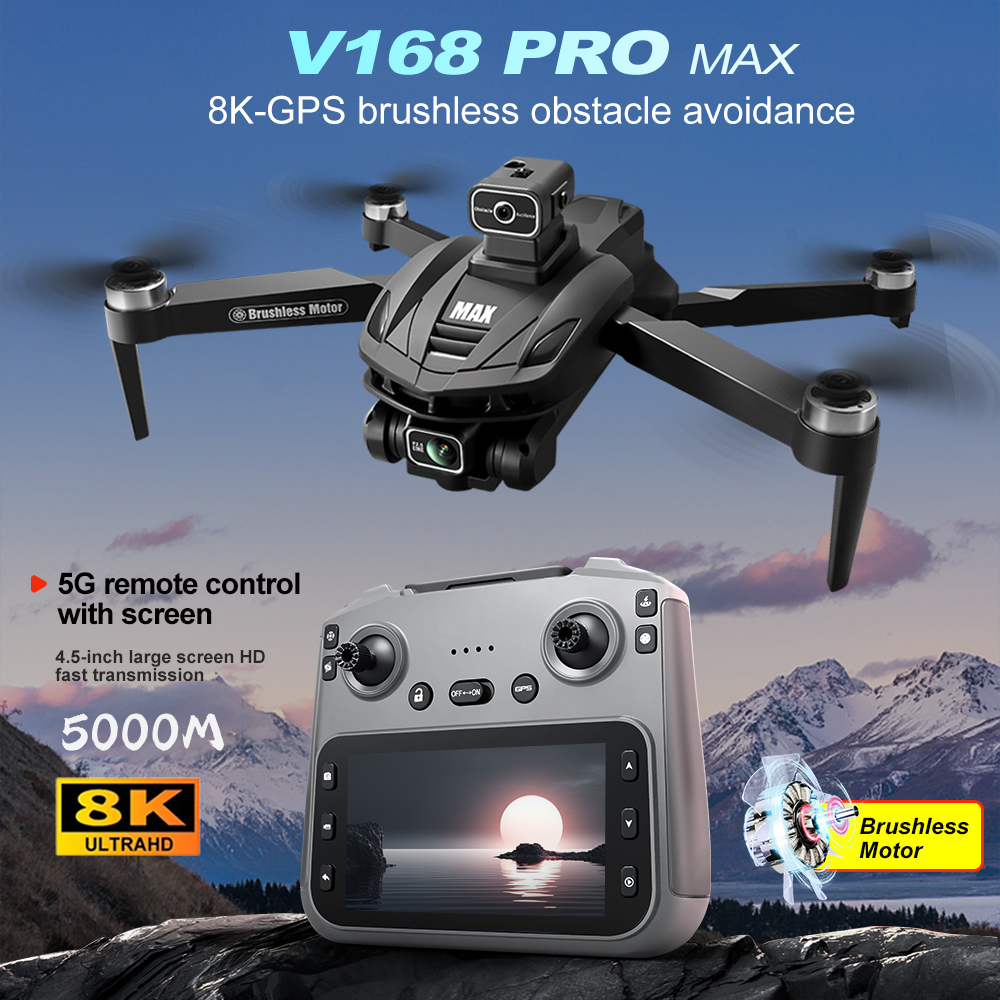 Drone Gps Module - V168 PRO Max GPS Drone 8K