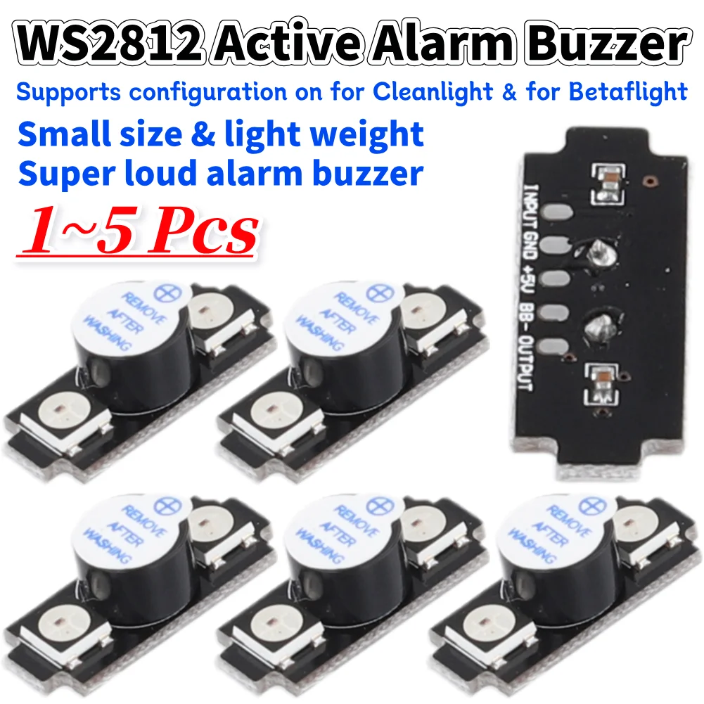 Drone Buzzer - WS2812 Active Alarm Buzzer Colorful RGB
