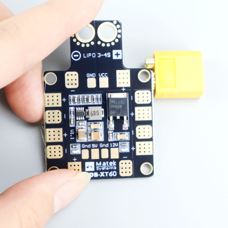 Drone Power Distribution Board - Matek Systems PDB XT60 W/ BEC