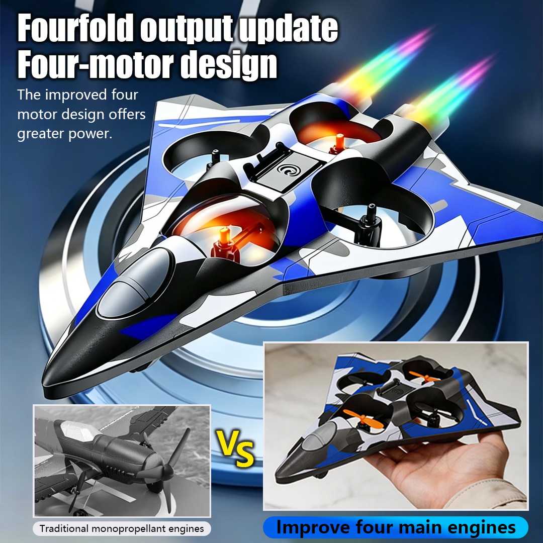 Drone Led Light - Foam Aircraft Stunt Helicopters Cool Fighter