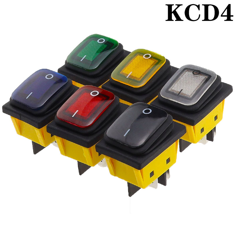 Drone Buzzer - KCD4 on off 30A/250V Heavy Duty