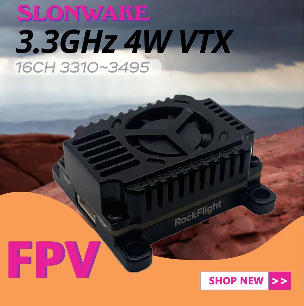 SLONWAKE FPV 3.3G 16CH 4000mW  - Drone Antenna review and price
