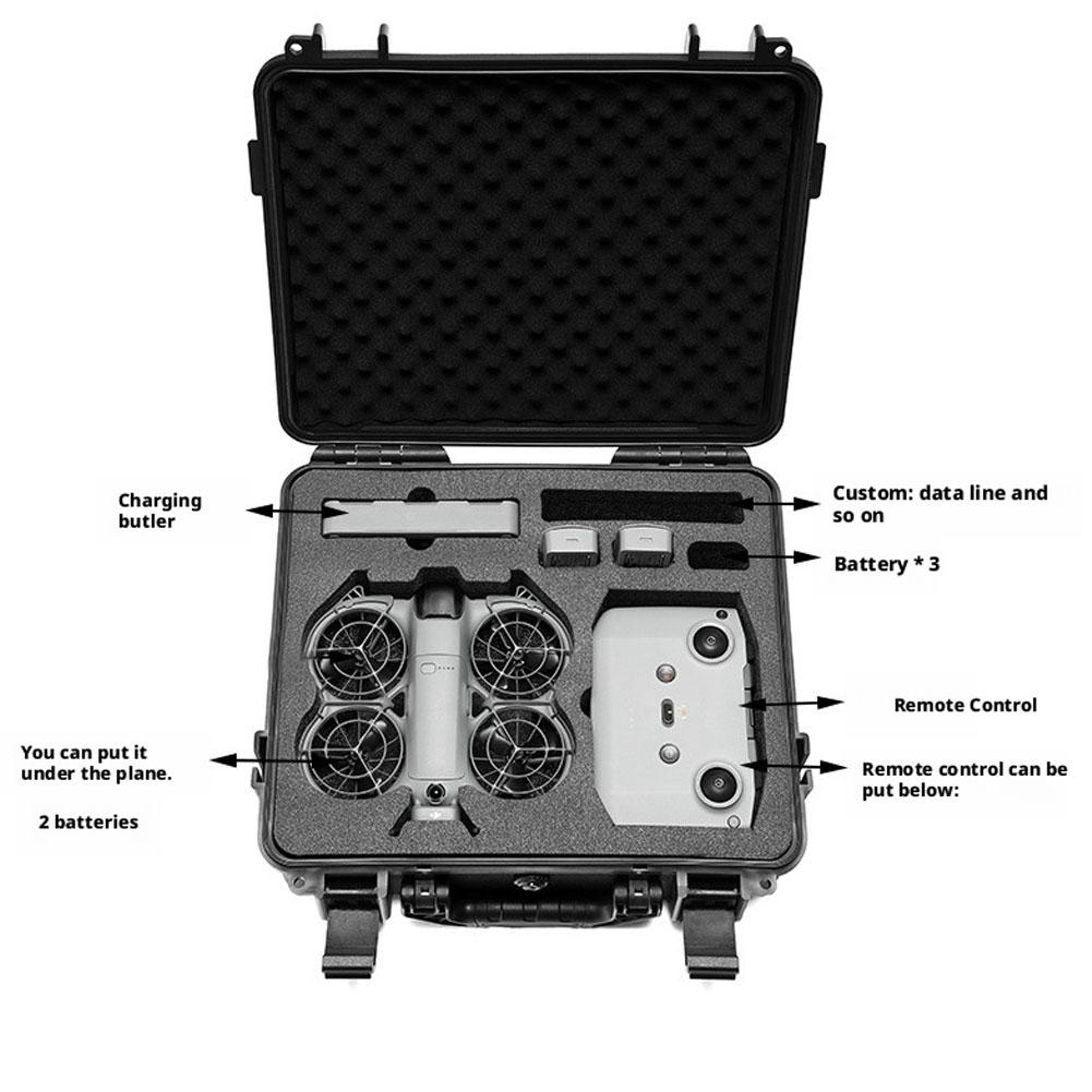 Waterproof Hard Case with Shou - Drone Battery Strap review and price