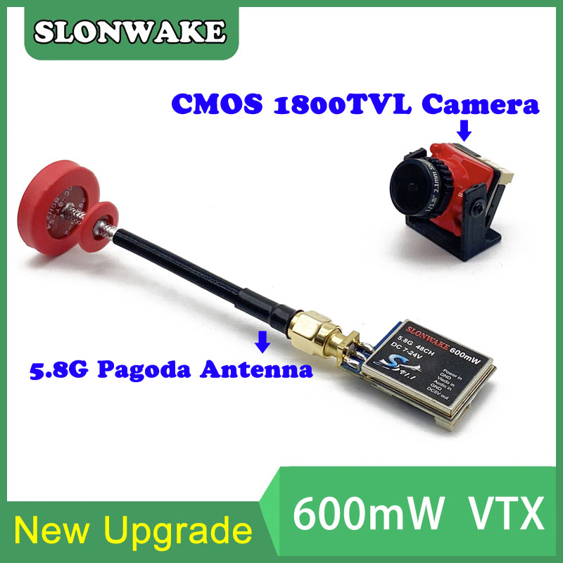 5.8G 48CH 600mW adjustable VTX - Drone Transmitter review and price