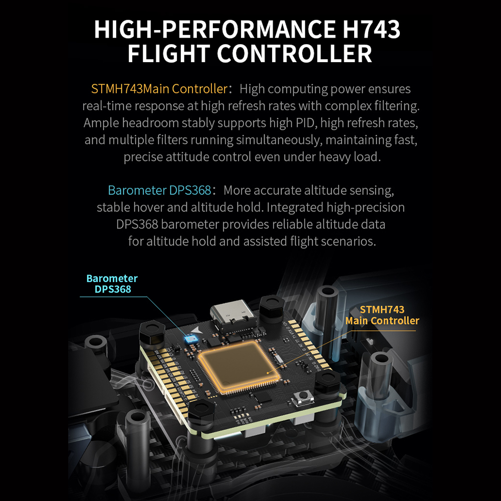 Axisflying H743 PRO Flight Con - Drone Flight Controller review and price