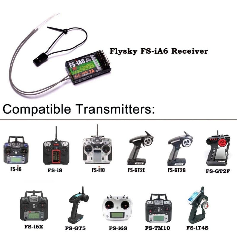 Flysky FS-IA6 Receiver 6CH Dua - Drone Antenna review and price