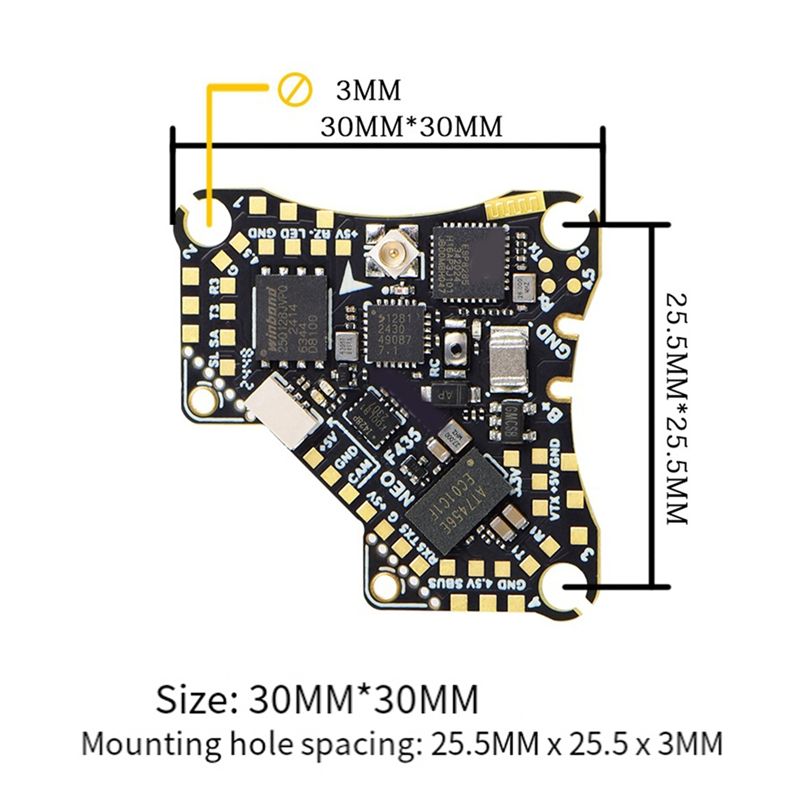 FBIL-F435 NEO 1S AIO Flight Co - Drone Esc review and price