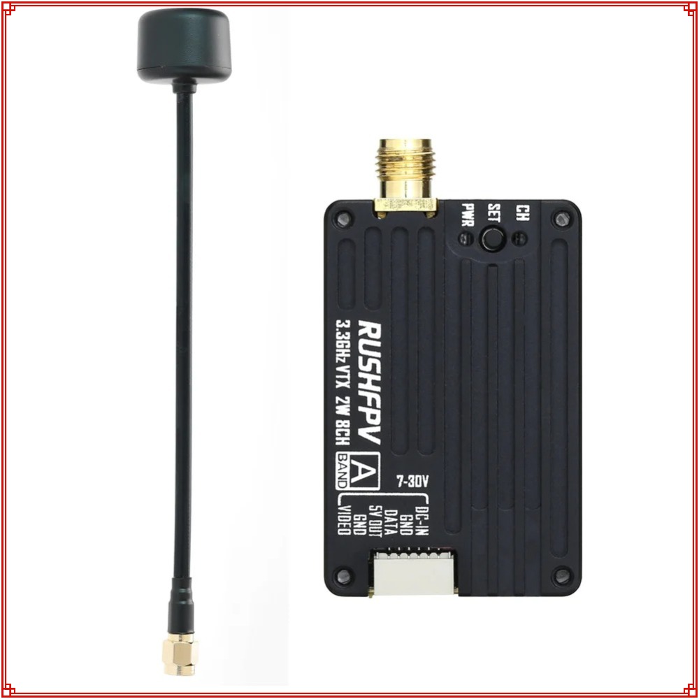 2026 New RUSHFPV 3.3G 2W VTX T - Drone Antenna review and price