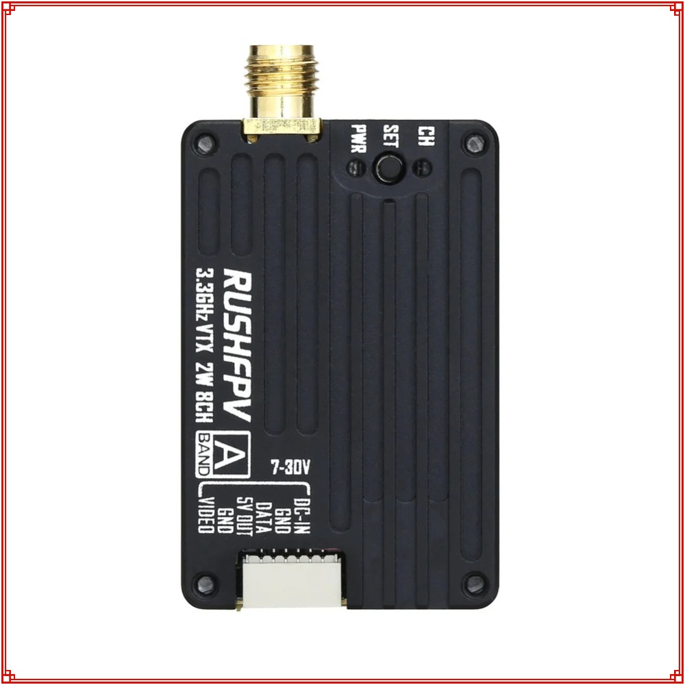 2026 New RUSHFPV 3.3G 2W VTX T - Drone Antenna review and price