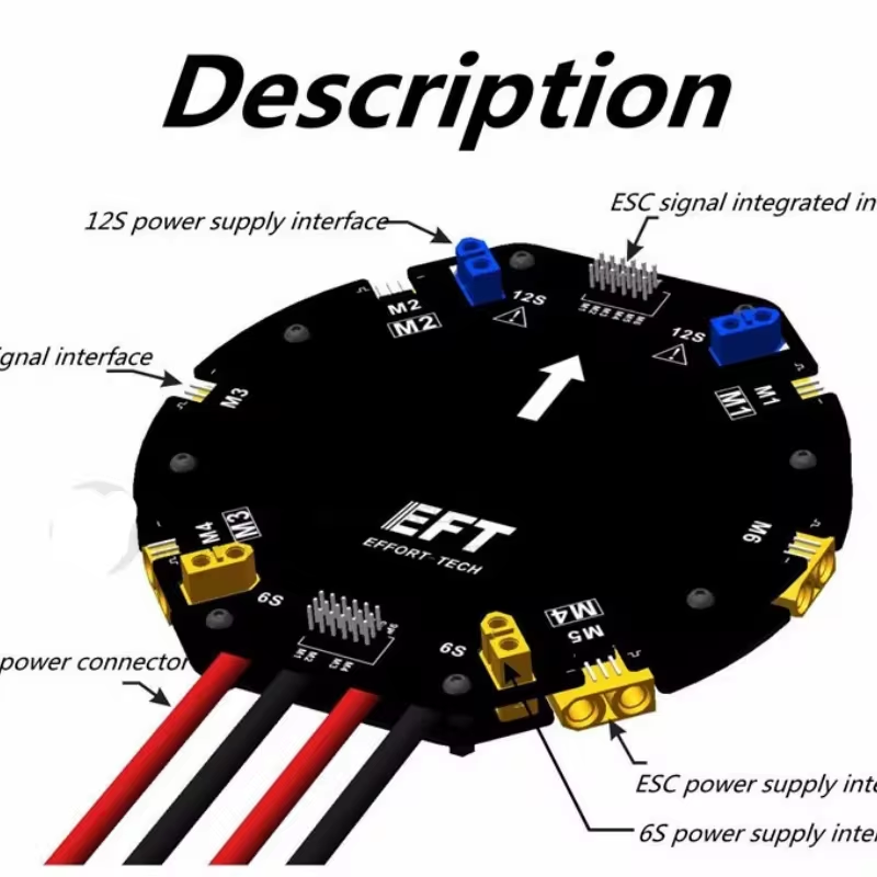 EFT Large Current Power Distri - Drone Battery review and price