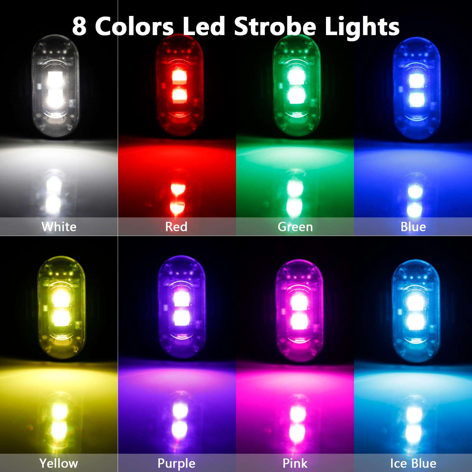 4 Pcs Led Strobe Lights with R - Drone Led Light review and price