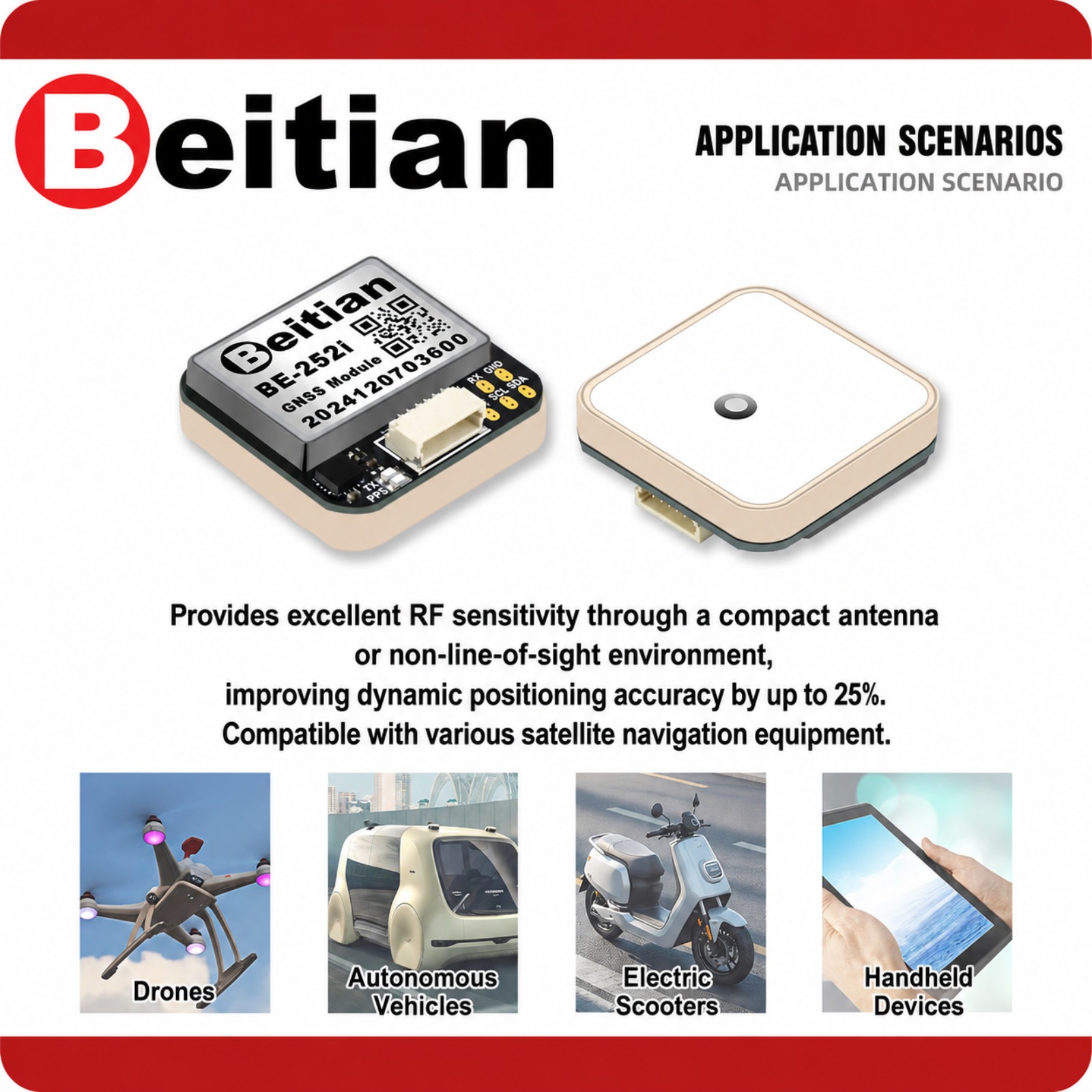 Beitian M10 Triple Mode GNSS C - Drone Gps Module review and price
