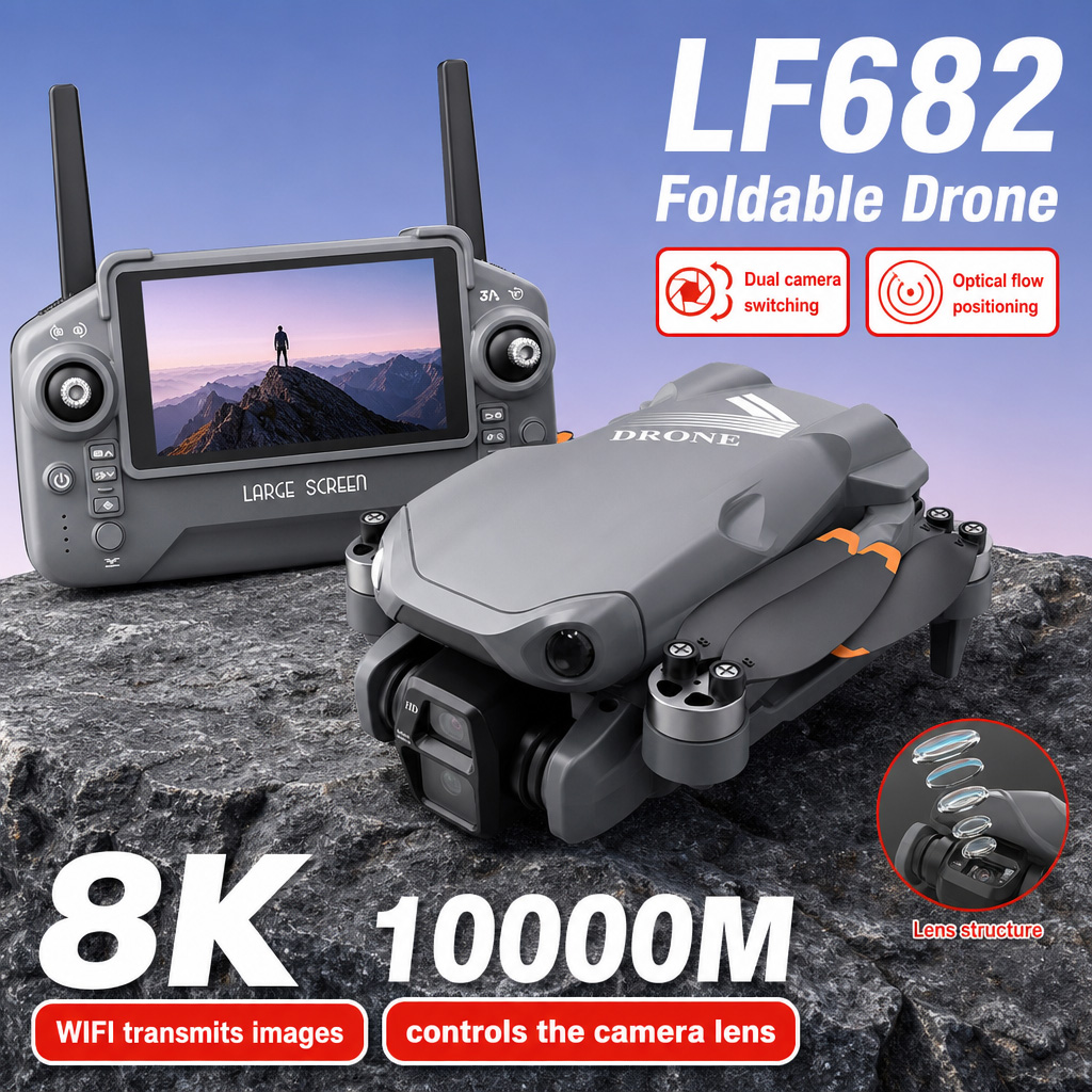 Aerial Photo LF682 Drone 8K HD - Drone Gps Module review and price