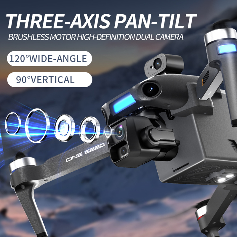 2026 New 8K Dual Camera Drone  - Drone Gps Module review and price
