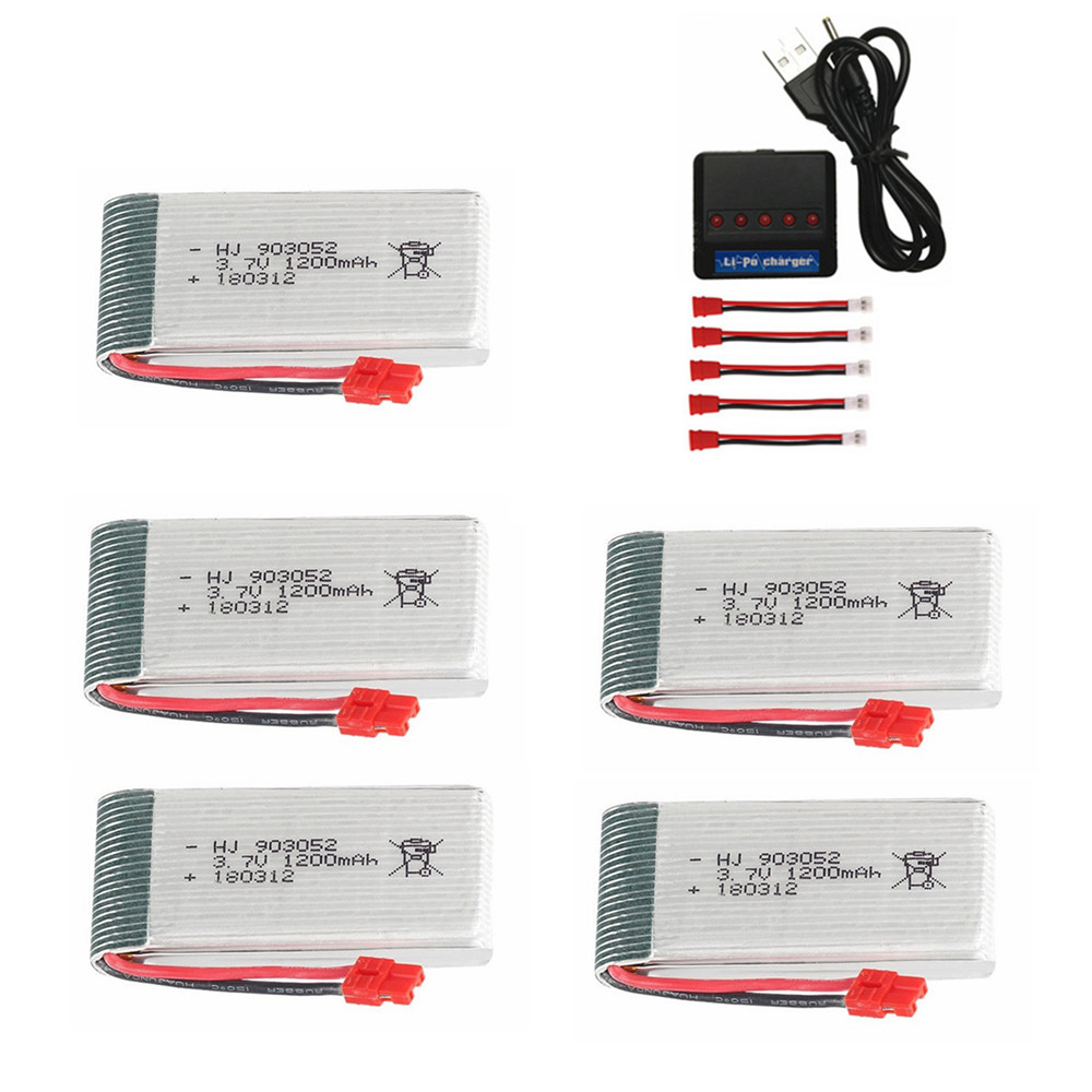 3.7V 1200mAh 903052 lipo batte - Drone Charger review and price