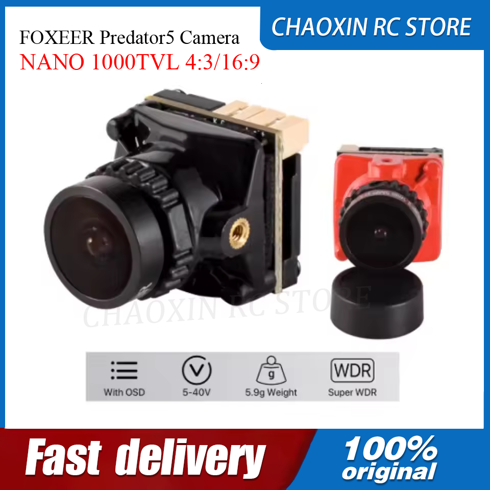 FOXEER Predator5 Camera NANO 1 - Drone Battery review and price
