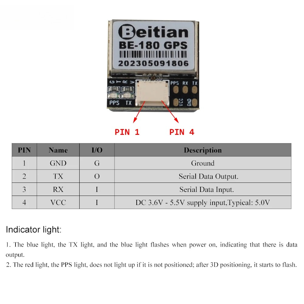 1/2/5PCS Beitian BE-180 GPS Mo - Drone Gps Module review and price
