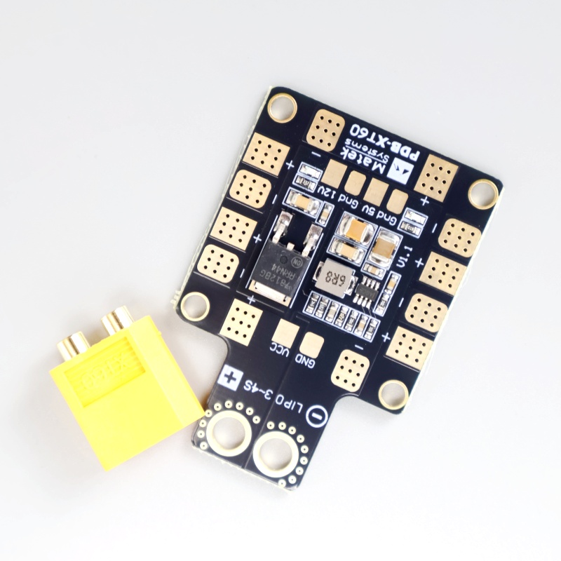 Matek Systems PDB XT60 W/ BEC  - Drone Power Distribution Board review and price
