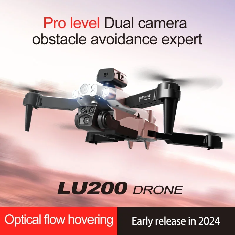LU200 8K GPS Drone Triple Came - Drone Gps Mount review and price