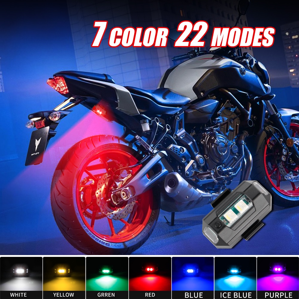1PC 7 Color Mini USB Charging  - Drone Led Light review and price