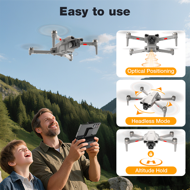 NEW Hot L017 Pro Drone Brushle - Drone Gps Module review and price
