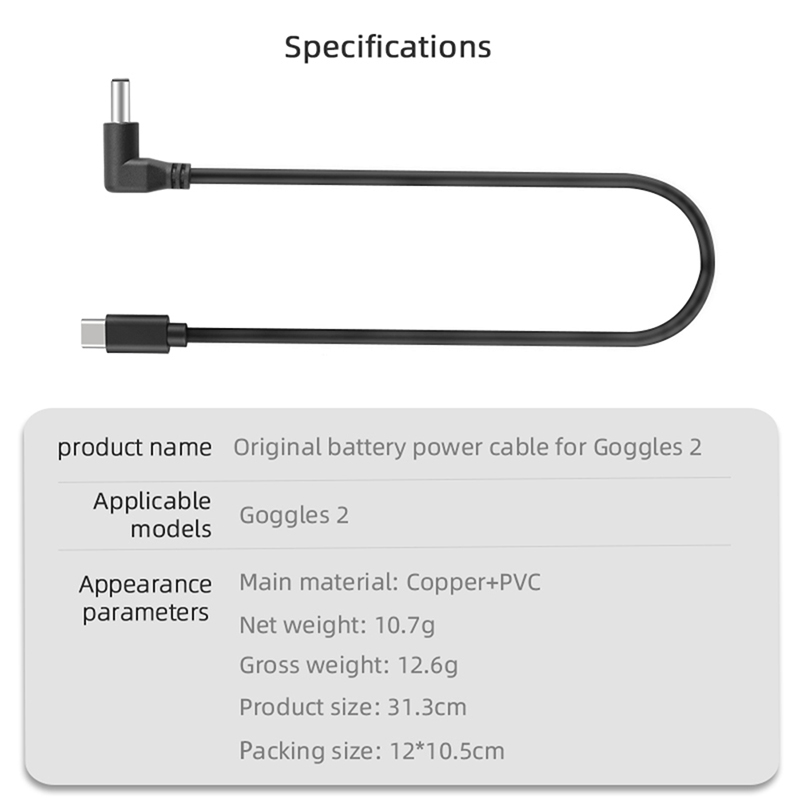 Original Glasses Battery Cable - Drone Battery Strap review and price