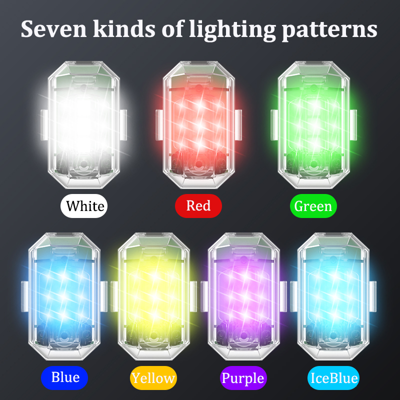 1/2/4pcs Wireless LED Drone St - Drone Led Light review and price