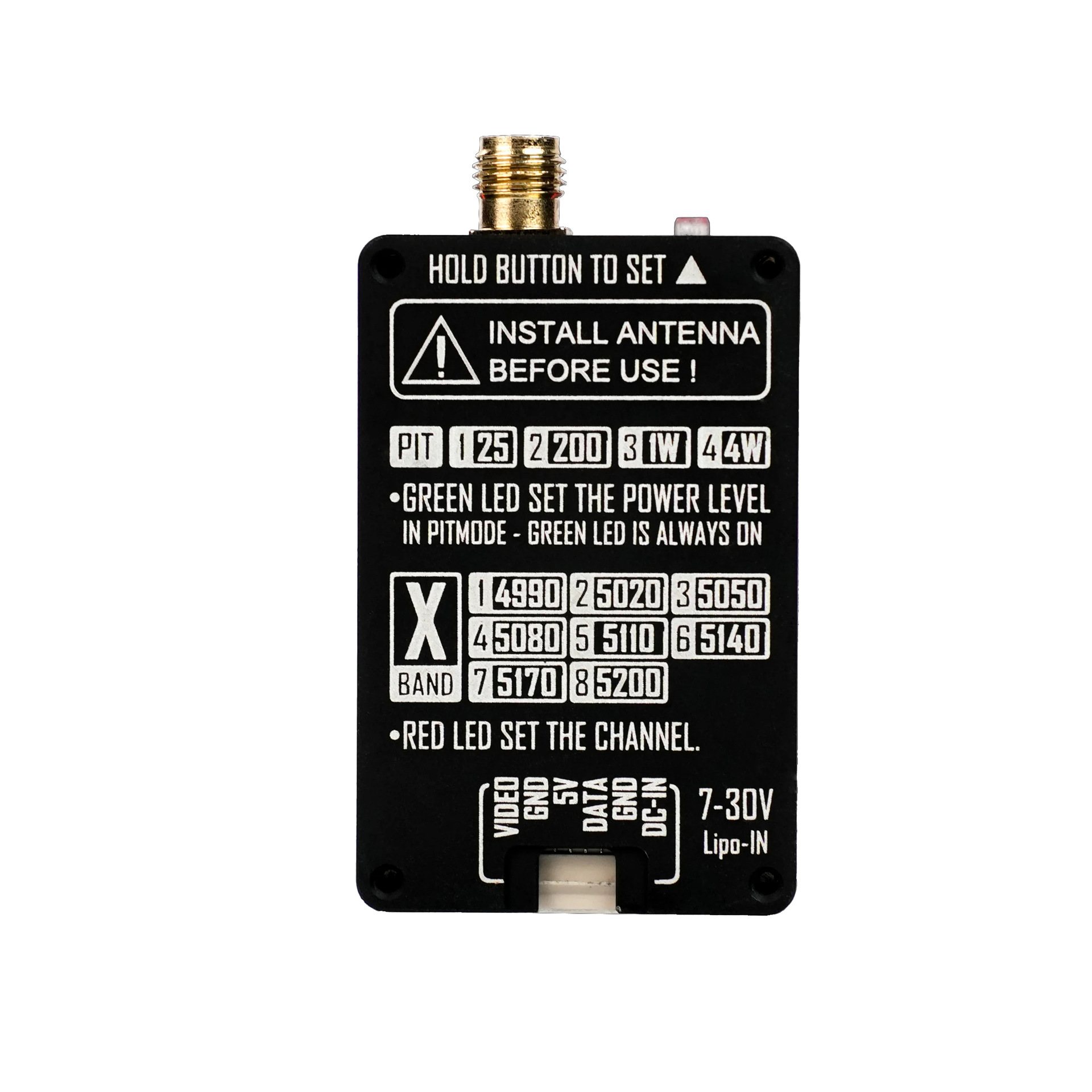 VTX RUSHFPV 4.9G 4W Video Tran - Drone Antenna review and price